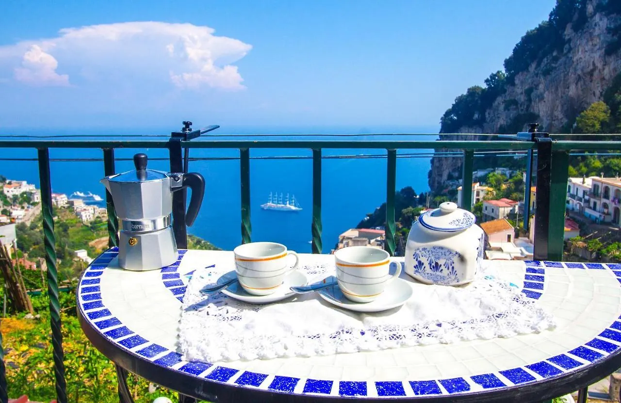 Casa Ambrosia In Amalfi With Sea View, Wifi And Ac Apartment